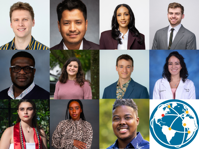 Headshots of the Provost's Global Scholars