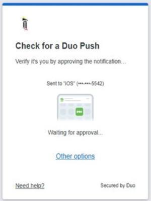 Check for Duo Push