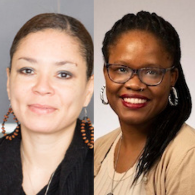 Headshots of Dr. Lynn Michalopoulos & Neijma Celestine-Donnor