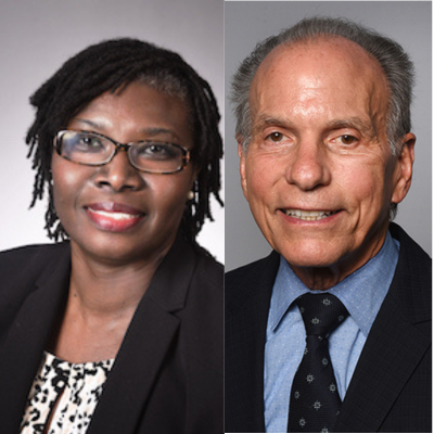 Headshots of Dr. Veronica Njie-Carr and Dr. Henry Silverman