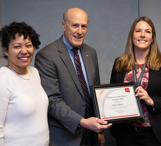 Emily Blatter, MEd, MSW ’18