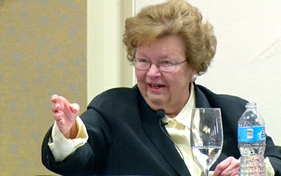 Retired Sen. Barbara Mikulski