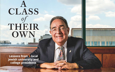President Jay A. Perman, MD, is among five Jewish university and college presidents who are profiled in JMore, a Baltimore-area magazine.