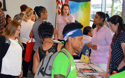 An interactive health fair aimed to bring together PATIENTS Day attendees from diverse backgrounds to learn from each other about important health care concerns in the community.