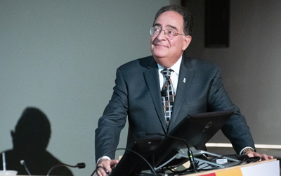 UMB President Jay A. Perman, MD, discussed all of them and more in his sixth annual State of the University Address on May 9.