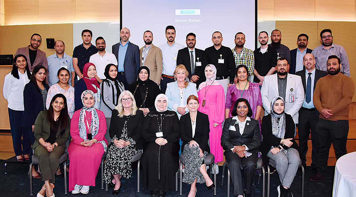 Visit to the Hamad Medical Corp. in Qatar