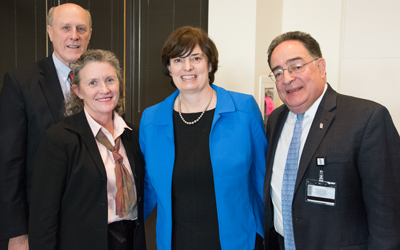 Karen Fisher of AAMC speaks at P4 kickoff