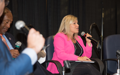 Ashley Valis, MSW, executive director, strategic initiatives and community engagement at UMB. 