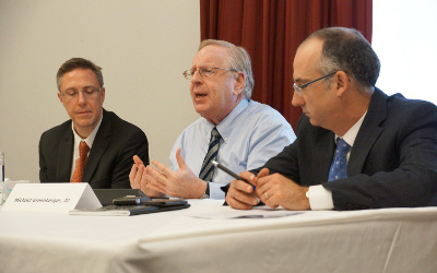Pasquale, Greenberger, and Tobin brief Capitol Hill on cybersecurity