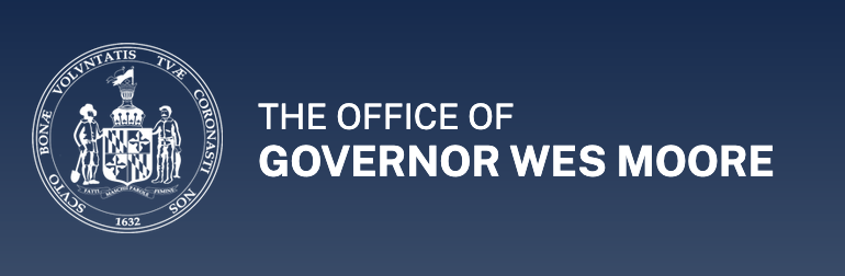The Office of Governor Wes Moore Logo