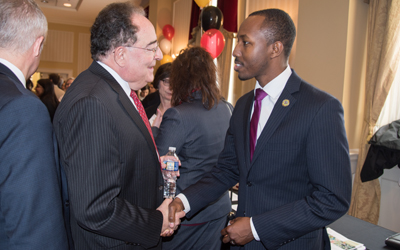 Jay A. Perman, MD and State Delegate Jazz Lewis 