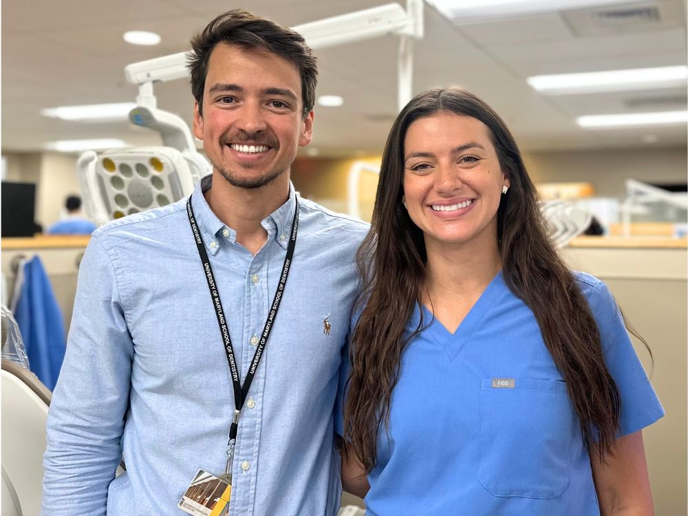 Flavio Copello, DDS, MS, PhD, and Sydney Gladfelter, DDS