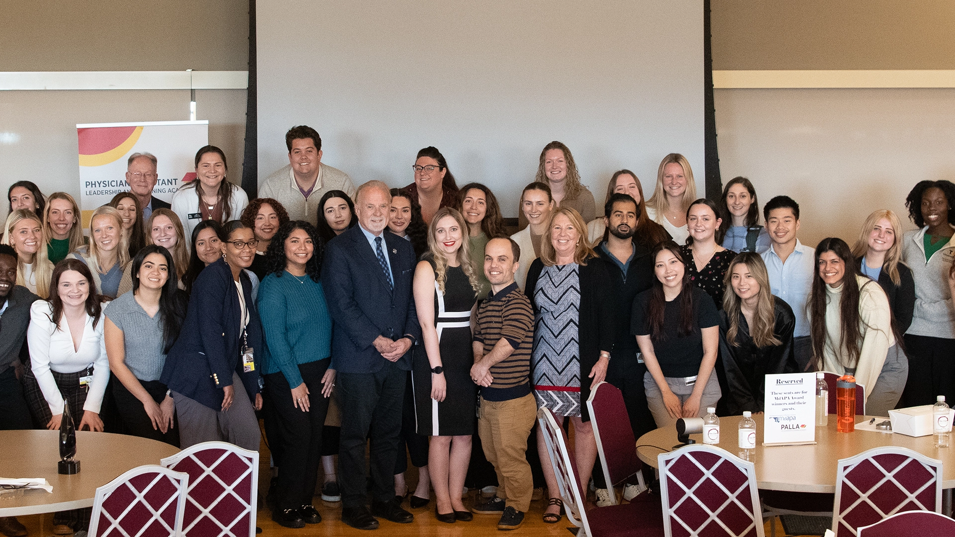 A group of attendees at a PALLA conference